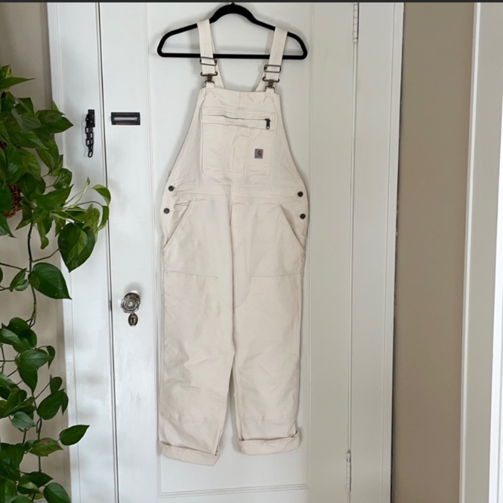 Carhartt Overalls White!